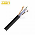 U/UTP CAT6 BC PE 23AWG Copper Conductor HDPE Category 6 Ethernet Cable PE Jacket CPR NO7112201 for sale