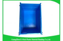 China Industrial 50kgs Security Plastic Attach Lid Containers / plastic storage bins with lids supplier