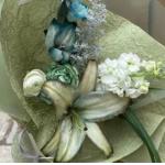 Handmade Stone Pattern Ink Floating Dyeing Flower Packaging Paper