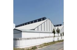 China Steel Frame Prefabricated Steel Structures With Bolt Connection And Aluminum Alloy Windows supplier