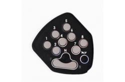 China Laser Etched 20 To 80 Shore A Rubber Keycaps For Keyboard supplier