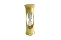 China Mini Brass Hourglass Sand Timer Size Customized For Business Gift supplier