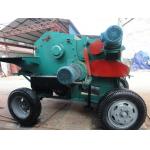 Wood combination crusher/chipper machine, Diesel chipper machine with capacity 20tons