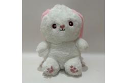 China 18CM 7 Pink& White Easter Plush Toy Bunny Rabbit Stuffed Animal in Carrot supplier