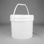 Wall Painting 3.5L One Gallon Round Plastic Bucket With Handles for sale