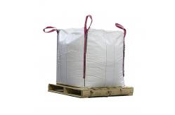 China Square Bottom FIBC Bulk Container Bag , Foldable FIBC Jumbo Bags For Packaging supplier