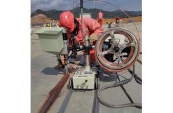 China Portable Bottom Plate Tank Welding Equipment Continuous Long Lasting supplier