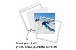 China ODM 8x12'' 8x8'' Peel And Stick Photo Frames White Black For Wall supplier