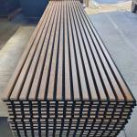 Akupanel Akoustik Panel Wooden Slat Acoustic Panel For KTV Soundproofing for sale