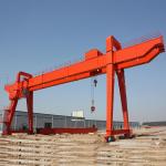Heavy Duty Box Type Double Girder Electric Goliath Crane MG Model for sale