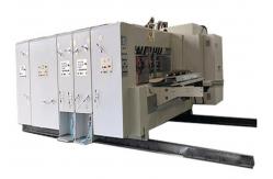 China Semi Automatic Corrugated Cardboard Machine Printing And Slotting Machine supplier