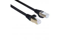 China HDPE 1.5m Nylon Network Cable Double Shielded Network Jumper Cat6A supplier