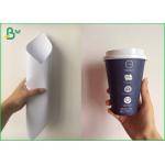 One Side Coated Kraft Liner Paper Board , 200gsm 230gsm White Card Paper for sale