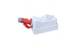 China 16Amp Industrial Interlocked Switch Socket Plug 50Hz 4 Pole Antiaging supplier