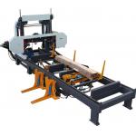 Hydraulic horizontal band sawing machine saw mills for automatic wood cutting for sale