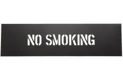 China Public Place No Smoking Stencil No Smoking Sign Plastic Letter Stencil Customized supplier