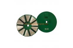 China Quick Change Double Button Segments concrete grinding tools for concrete grinder supplier