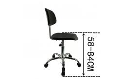 China 330mm Anti Static Lab Chair Conductive PU Foam Chair With Backrest supplier