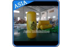 China Inflatable Buoys , Cylinder Shape For Water Triathlons Advertising supplier