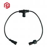 T Shape Outdoor IP67 20A High Current Waterproof Connector for sale