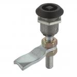 Quarter Turn Cabinet Cam Lock Latch Silver Color With Mail Box Key for sale