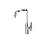 360 Degree Rotatable Front Window Single Lever Mixer Tap For Kitchen Chrome for sale