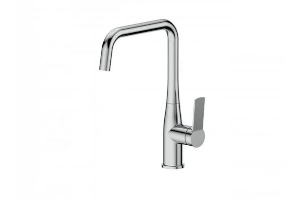 360 Degree Rotatable Front Window Single Lever Mixer Tap For Kitchen Chrome