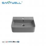 Economical Price AB8589A Styles Vanity Wash Basin Matt Grey Bowl Sinks Bathroom Sanitary Ware for sale