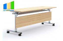China Metal Frame Mobile Foldable Training Tables Folding School Training Desks supplier