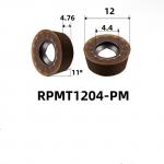 Round CNC Cutting Tools CNC Carbide Milling Insert Milling Cutter Km-Rpmt1204-Pm for sale