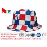 Colorful grid Fishman Bucket Hat Printing Fashion For man woman for sale