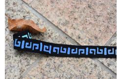 China Colourful Logo Custom Screen Printing Patches for 20mm Black Webbing supplier