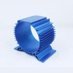 Round Anodizing Aluminium Heatsink Profile Aluminum Heat Sink Motor Housing Profiles for sale