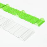 Apartment Roofing Polycarbonate Corrugated Sheet Virgin Material for sale