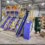 Automatic Euro Wooden Pallet Building Machine Equipment for sale