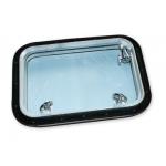 Steel A60 Windows , Fireproof Marine Rectangular Windows, Customized Sizes