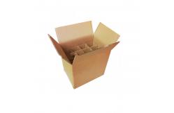 China Fancy Cardboard Corrugated Boxes For Packing 24 Bottle Beer supplier