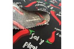 China T80/C20 Custom Printed Woven Fabric TC For Chef Uniform 150cm supplier