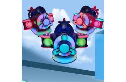 China 2022 kids ride games machine children plane kiddie ride with mp5 screen supplier