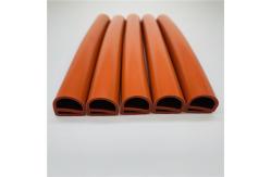 China High Temp Extruded Silicone Rubber Tubes Shock Resistant supplier