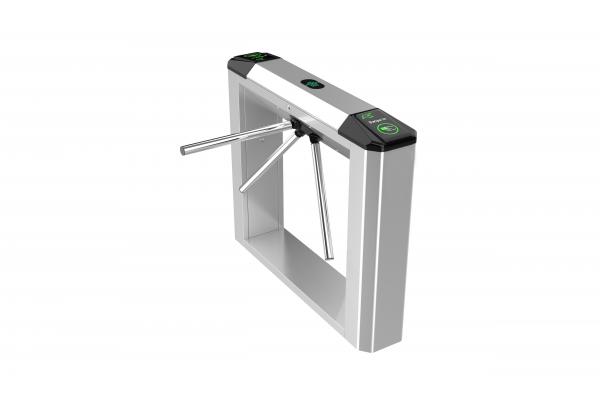 Train Station Tripod Turnstile Access Control Mechanism with Single Directional Passage