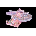 Candy Theme Wallpaper Indoor Children Play Ground Kids Children Playground Indoor Zone Equipment for sale