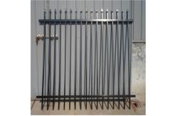 China Wholesale Black Security 2.1m Height wrought iron/Steel Fence supplier
