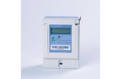 China 1W 220V Single Phase Electric Smart Prepaid Electricity Meter With LCD Display supplier