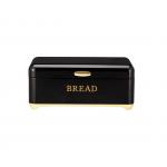 Metal Bread Bin Set Crown Series Morden Luxury Design Style Square Kitchen Storage Containers For Bread Tea And Coffee for sale