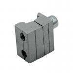 Lightweight Silver Aluminum Lean Pipe Joint Streamline Assembly Process for sale