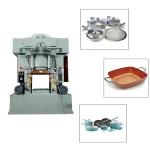 Aluminum Die casting pot pan cookware production line forged cookware coating spraying production line for sale
