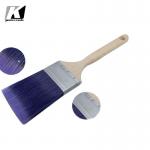OEM Multiscene Synthetic Fiber Paint Brush , Antiwear Angled Brush For Wall Painting for sale