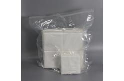 China High Absorbent 4x4 Cleanroom Microfiber Wipes Laser Cut Class 100 Wipes supplier