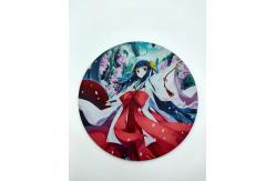 China Custom Made PVC Key Holder Double Sided King Of Sports Printed supplier
